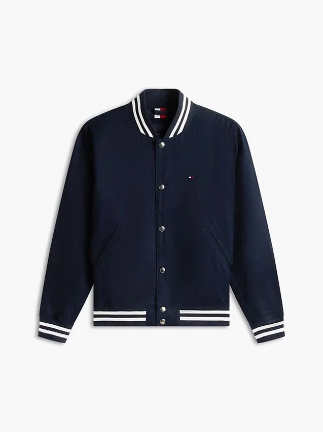 Water-Repellent Flag Logo Varsity Jacket Water-Repellent Flag Logo Varsity Jacket