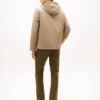 Water-Repellent Packable Hooded Jacket