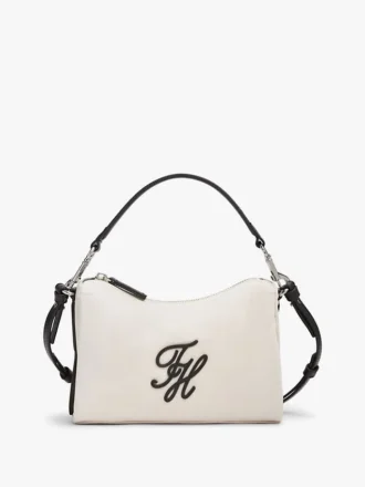 Water-Repellent Script Monogram Mini Bag