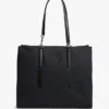 Water-Repellent Script Monogram Tote Bag