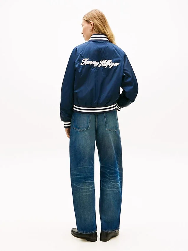 Water-Repellent Varsity Bomber Jacket Water-Repellent Varsity Bomber Jacket