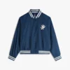 Water-Repellent Varsity Bomber Jacket Water-Repellent Varsity Bomber Jacket