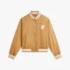 Water-Repellent Varsity Bomber Jacket Water-Repellent Varsity Bomber Jacket
