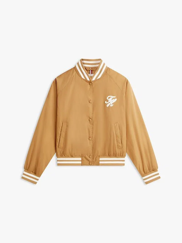 Water-Repellent Varsity Bomber Jacket Water-Repellent Varsity Bomber Jacket