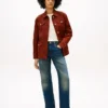 Water-Resistant Belted Utility Jacket