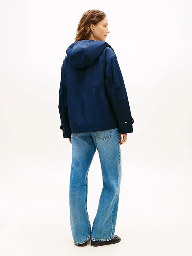 Water-Resistant Hooded Short Parka Water-Resistant Hooded Short Parka