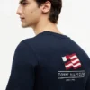 Wavy Flag Back Logo T-Shirt Wavy Flag Back Logo T-Shirt