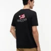 Wavy Flag Back Logo T-Shirt Wavy Flag Back Logo T-Shirt