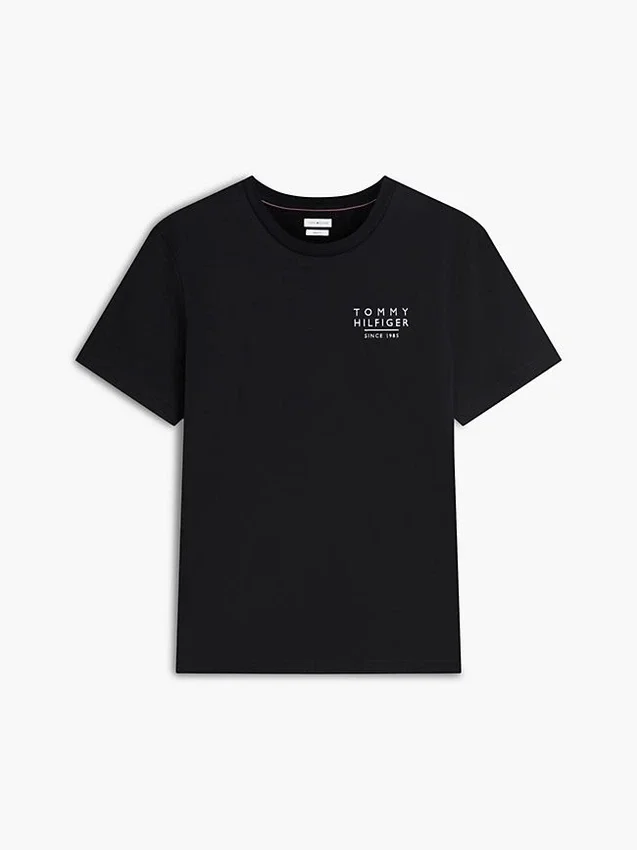 Wavy Flag Back Logo T-Shirt Wavy Flag Back Logo T-Shirt