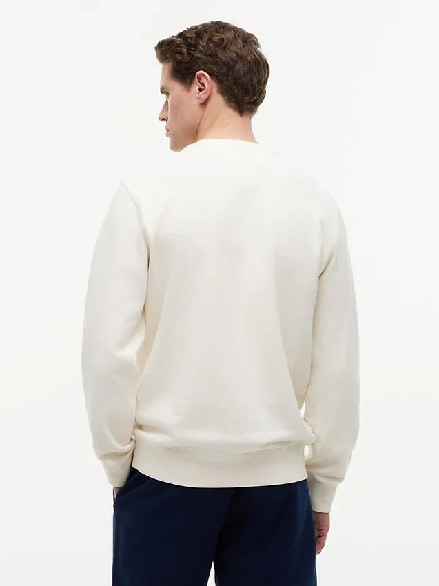Wavy Flag Logo Crewneck Sweatshirt Wavy Flag Logo Crewneck Sweatshirt