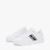 Webbing Stripe Leather Cupsole Sneaker Webbing Stripe Leather Cupsole Sneaker
