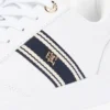 Webbing Stripe Leather Cupsole Sneaker Webbing Stripe Leather Cupsole Sneaker