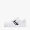 Webbing Stripe Leather Cupsole Sneaker Webbing Stripe Leather Cupsole Sneaker