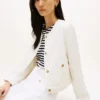 White Denim Lady Jacket White Denim Lady Jacket