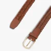 Woven Leather Belt