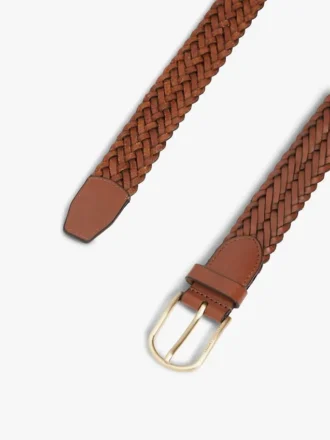 Woven Leather Belt