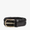 Woven Leather Belt
