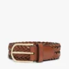 Woven Leather Belt