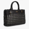 Woven Leather Mini Tote Bag Woven Leather Mini Tote Bag