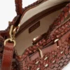 Woven Leather Mini Tote Bag Woven Leather Mini Tote Bag