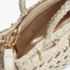 Woven Leather Mini Tote Bag Woven Leather Mini Tote Bag