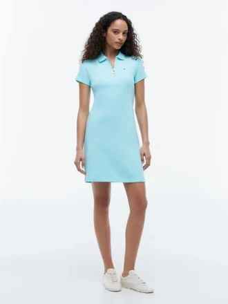 Zip Polo Dress