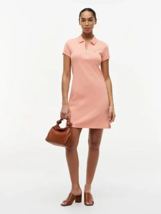 Zip Polo Dress