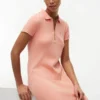 Zip Polo Dress